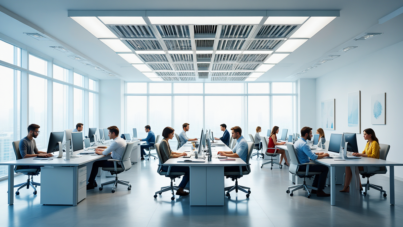 HVAC scenting for modern workplaces